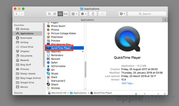 Quicktime Player For Mac Version 10